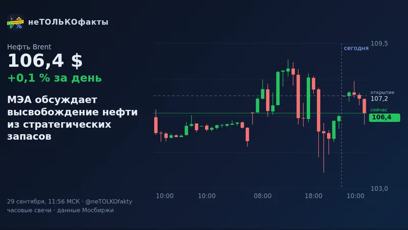 МЭА обсуждает высвобождение нефти из стратегических запасов